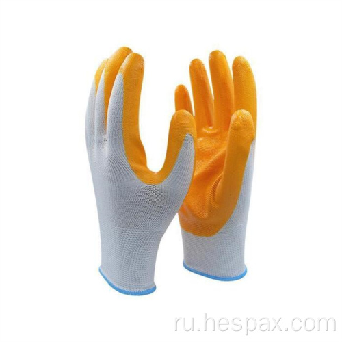 HESPAX Comfort Anti-Ok Nitrile Safety Gloves Mechanic